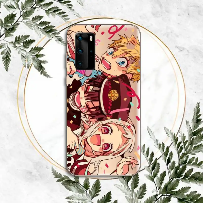 

Jibaku Shounen Hanako kun anime Phone Case Transparent for Huawei P honor 8 10i 20 30 40 smart 2019