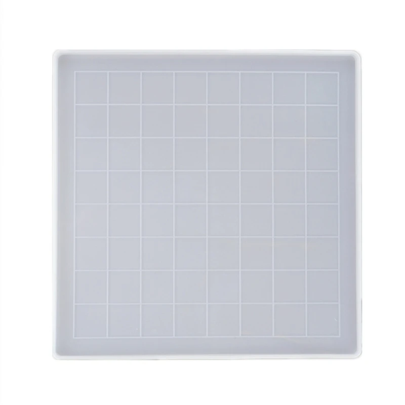 

13MC Chess Kit Silicone Mold International Chess Pieces Checkers Checkerboard UV Crystal Epoxy Resin Mould for DIY Crafts Tool