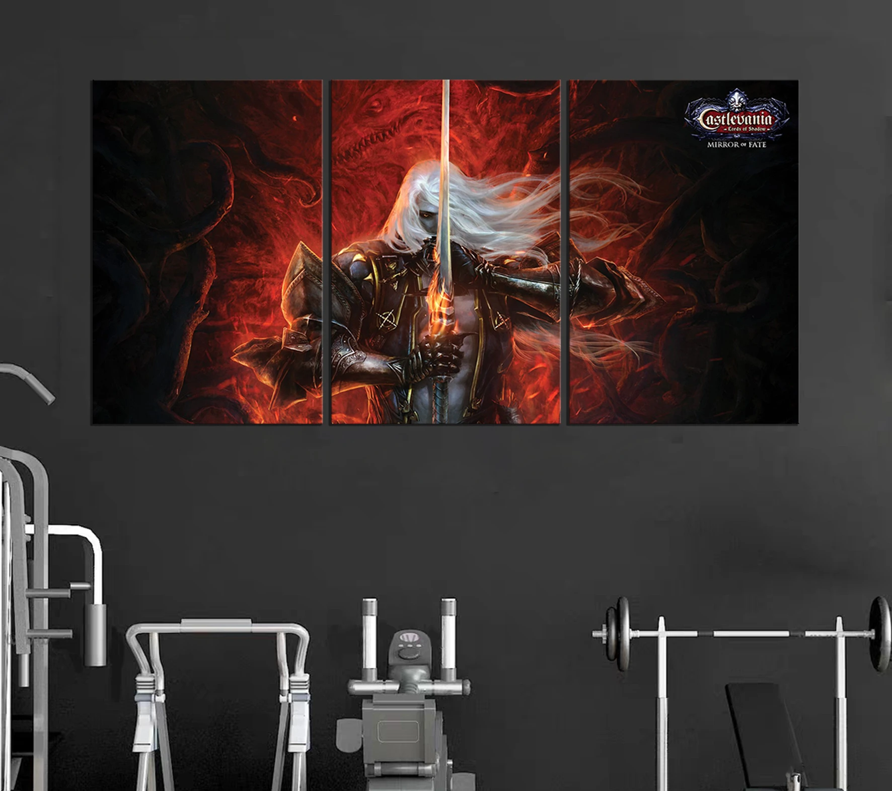 Castlevania Mirror of Fate Game Poster Artwork Canvas Wall Art Painting for Living Room Decor | &amp Calligraphy