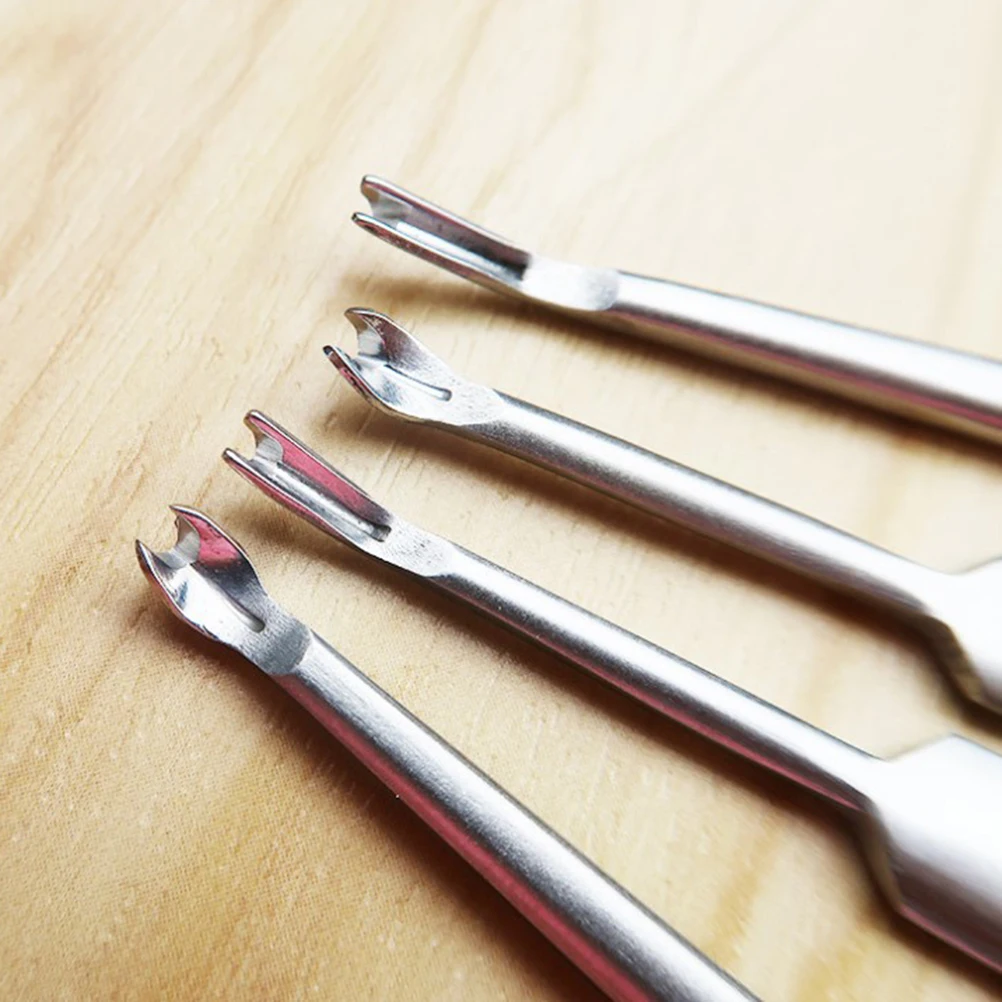 4 шт. инструмент для вырезания кожевенного края|Шитье| |