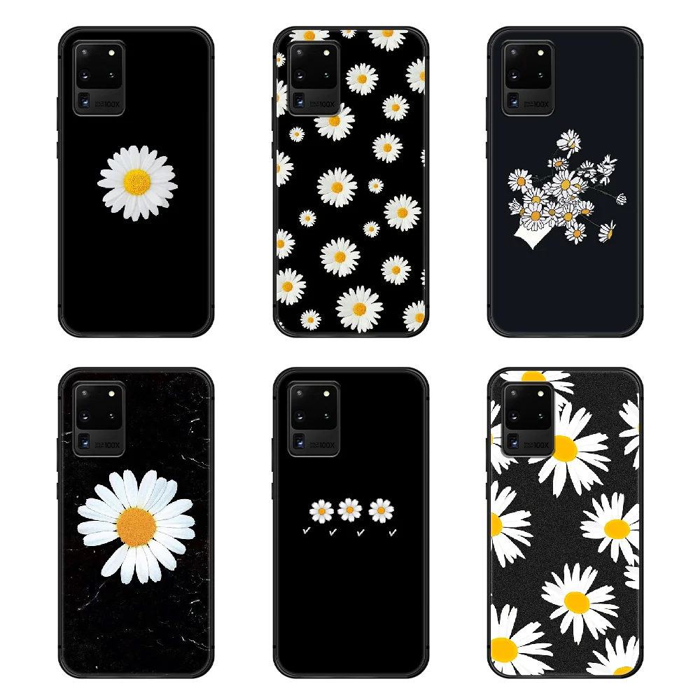Мягкий чехол для телефона с изображением цветов Peaceminusone Samsung Galaxy S 6 7 8 9 10 e 20 edge uitra