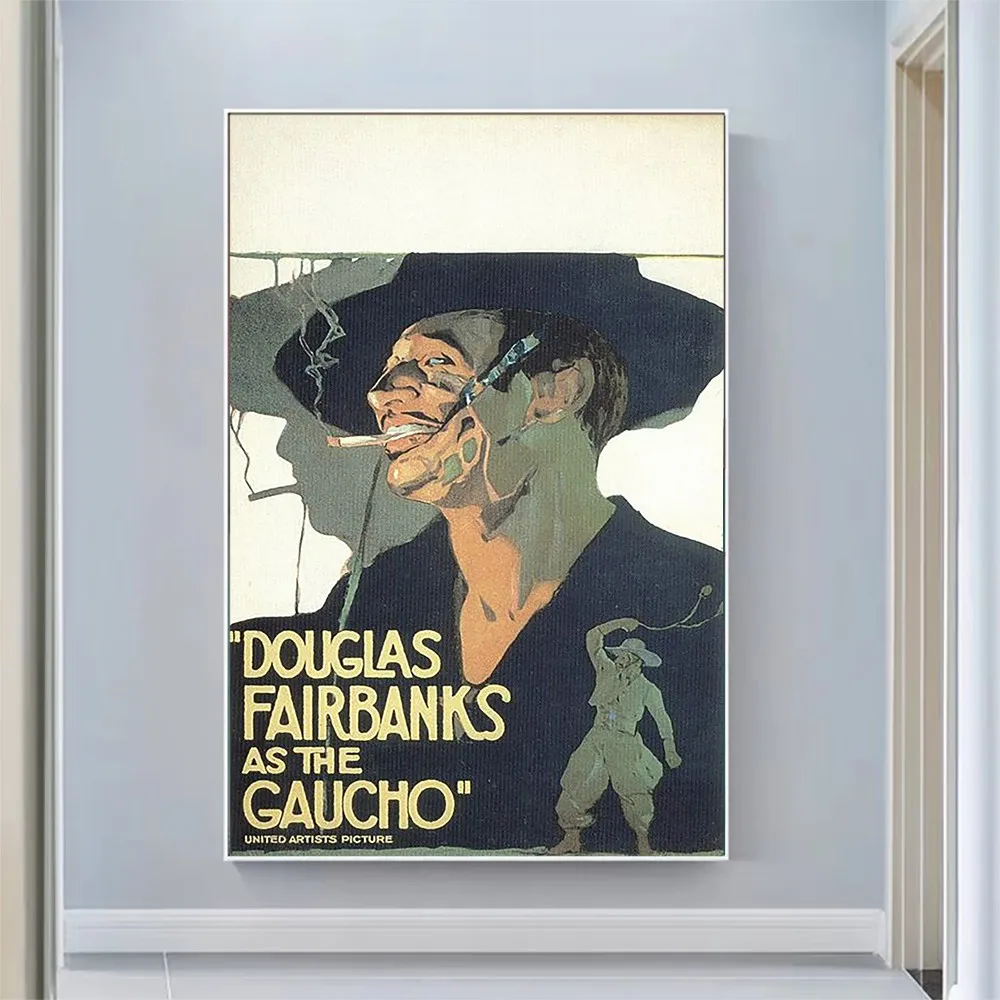 

CP1827 The Gaucho Classic Hot Movie Print Silk Fabric Poster Indoor Wall Art Decor Gift