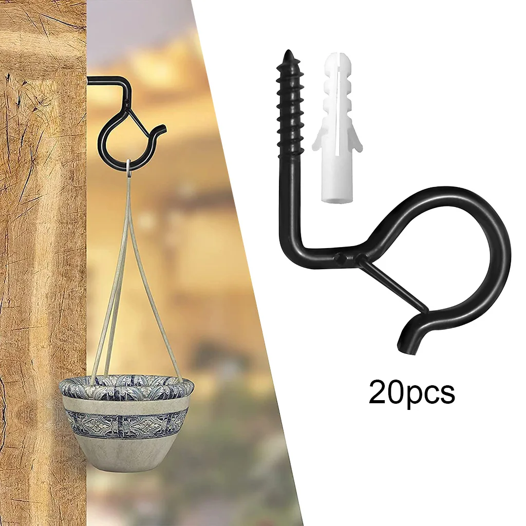 

Q-er Hooks for Outdoor Screw Hook for ing Outdoor Wire, Light House Garage New Year Party