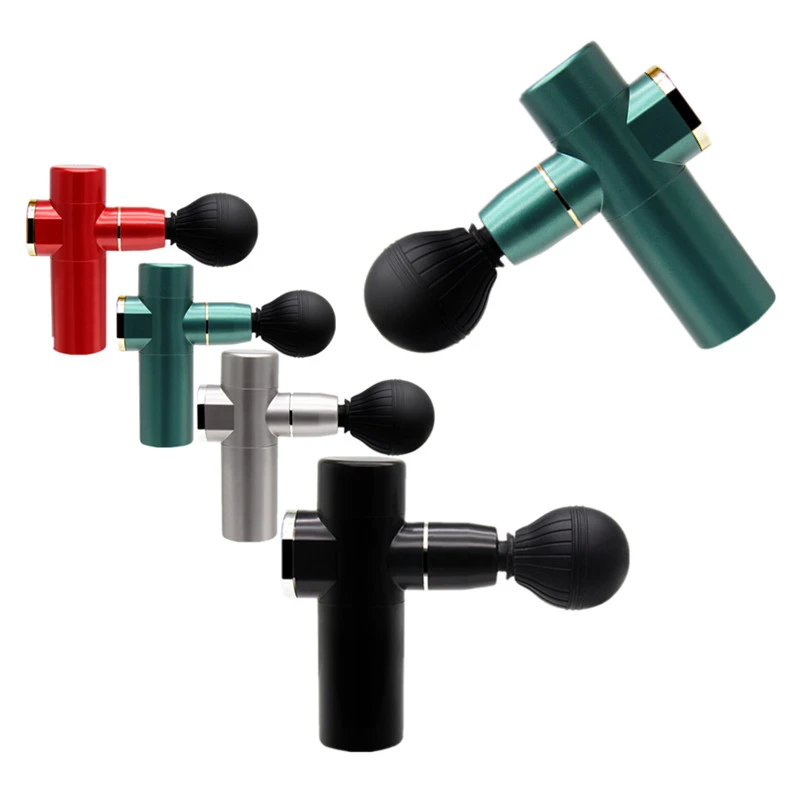 

Массажный пистолет мини-массажер для лица глубокого мышечного вибрации боли расслабиться Фитнес терапии для тела, массажные релаксирующие...