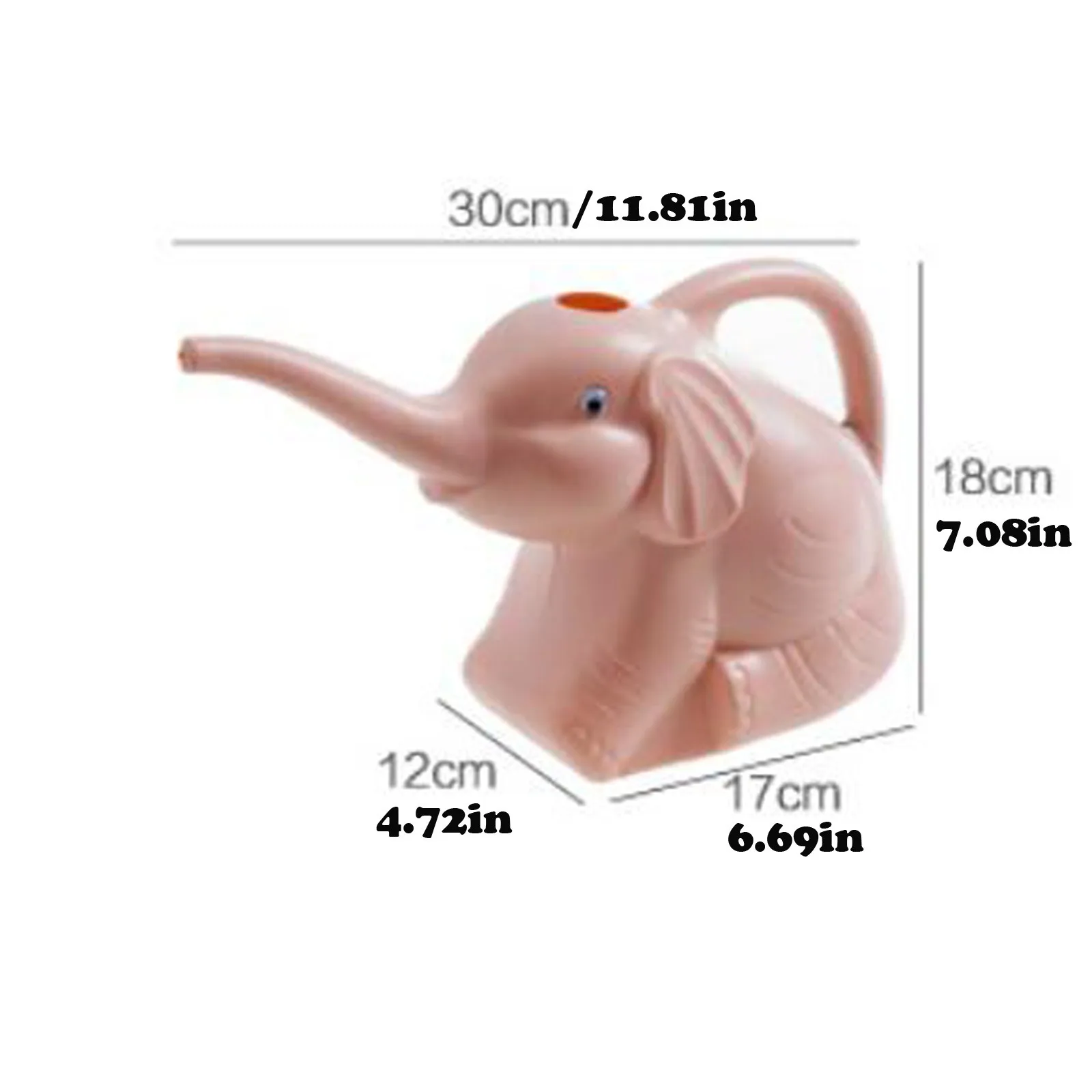 

Creative baby elephant watering flower long-mouth watering can home gardening Little elephant watering pot with long mouth 2021