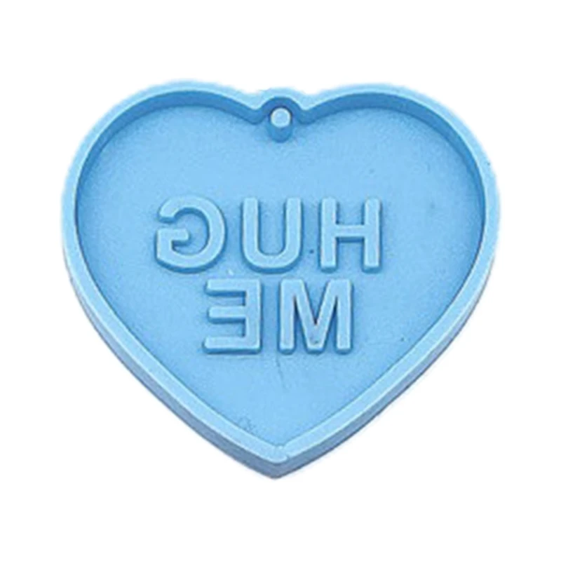 

DIY Pendants Crafts Jewelry Epoxy Resin Mold Valentine Keychain Silicone Mould