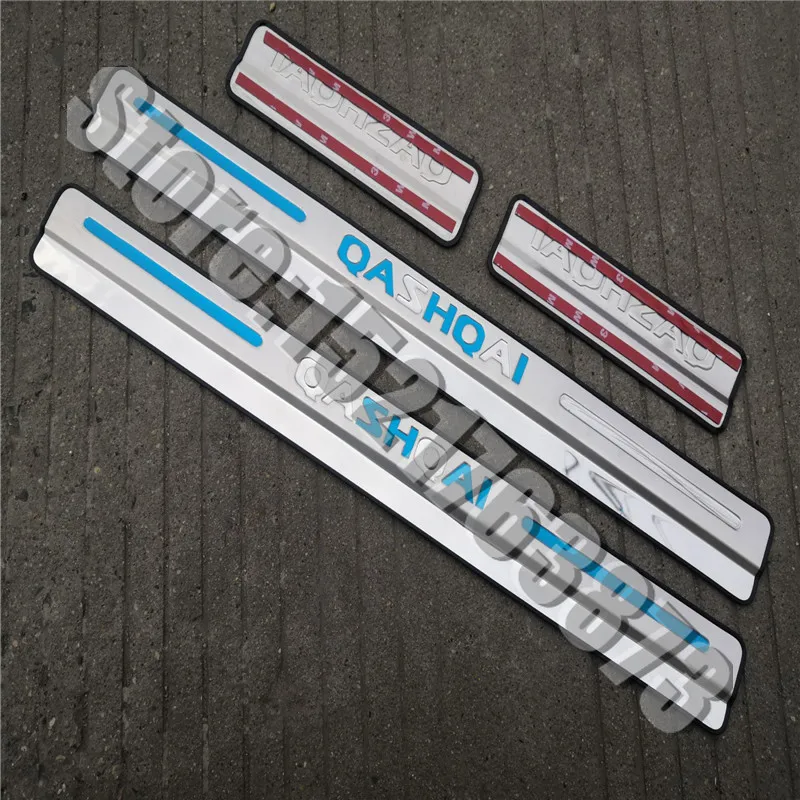 Car accessories high quality stainless steel SScuff Plate/Door Sill Door for Nissan Qashqai J11 2015-2020 Styling | Автомобили и