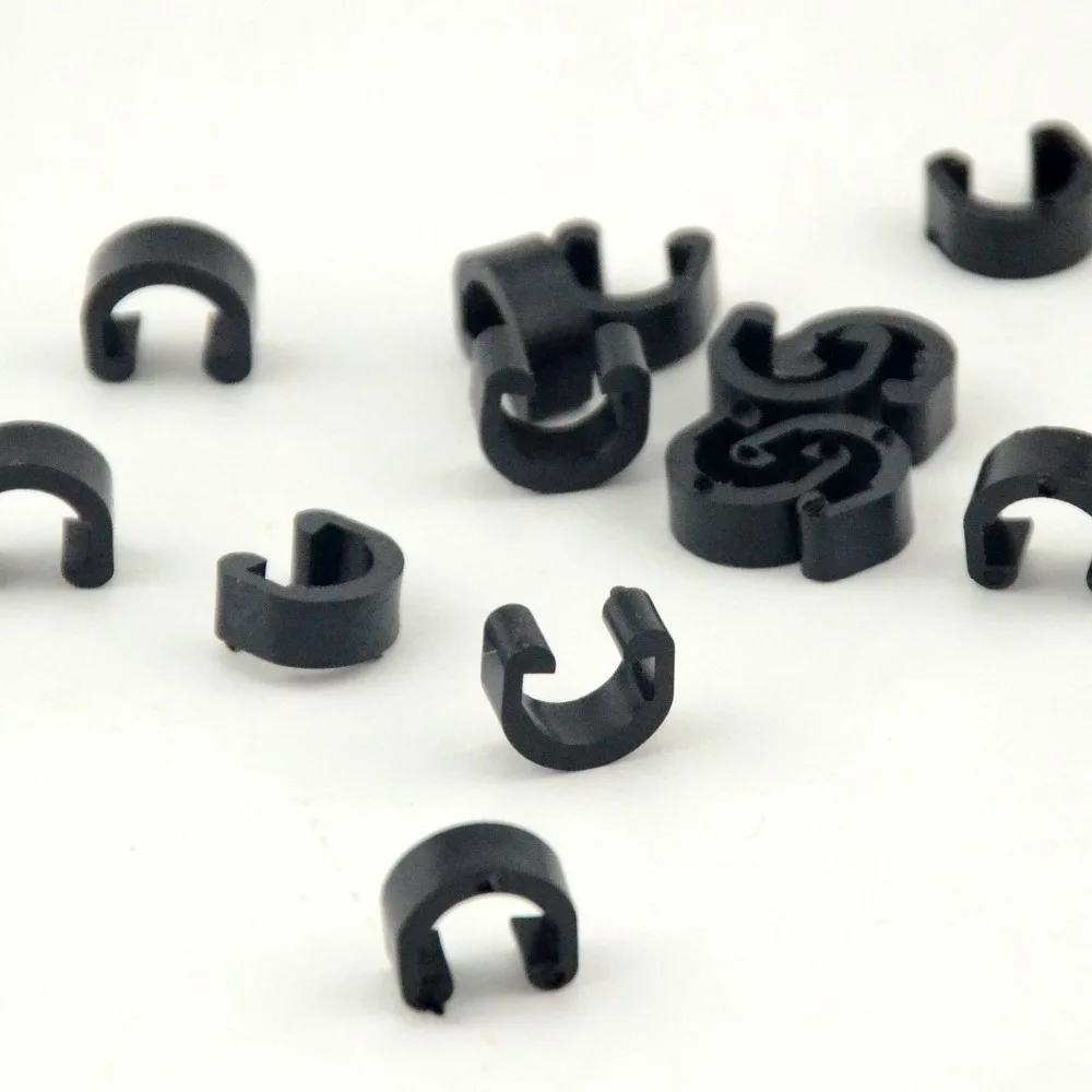 Пластиковые клипсы C образной формы для горных и велосипедов 10 шт.|bike parts guide|bike stems