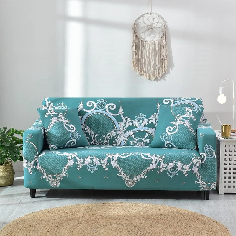Секционный эластичный чехол для дивана в виде цветка эластичные Чехлы гостиной