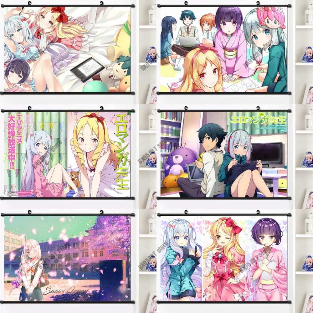 Eromanga Sensei Izumi Sagiri poster e stampe per decorazione muro in alta qualità 1