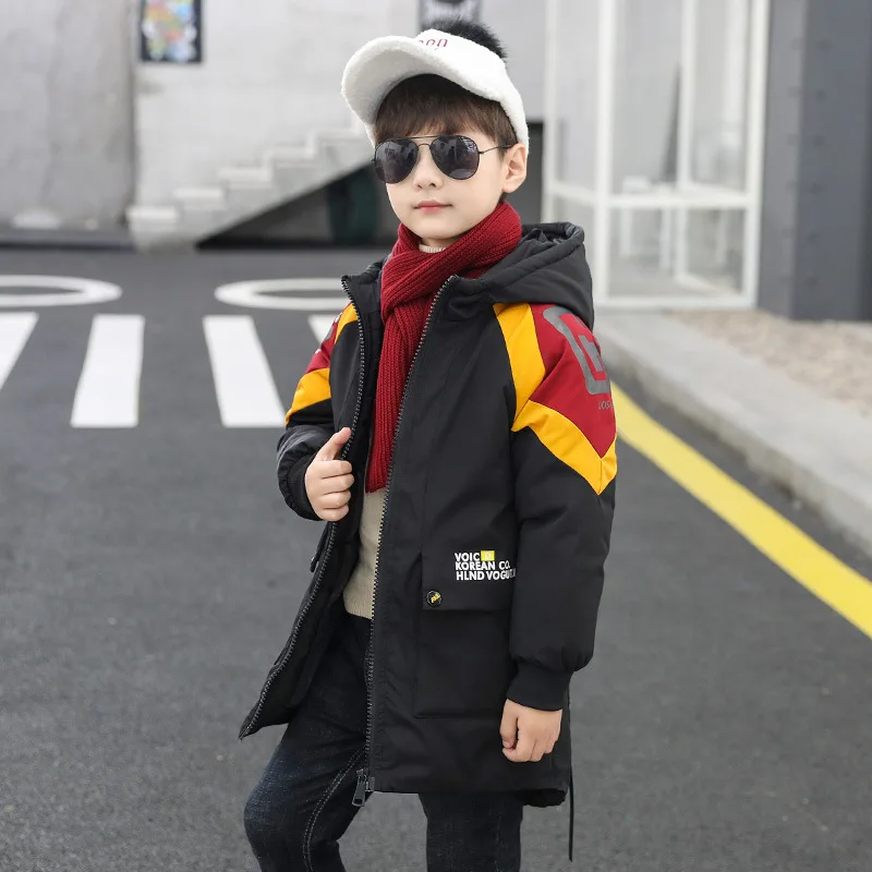 Хлопковая одежда для мальчиков коллекция 2019 года новый зимний детский длинный