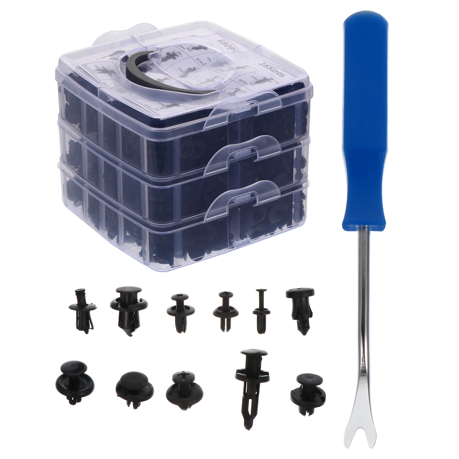 

1 Box Car Repair Fastener Clip Expansion Clips Bumper Retainer Clips Kits