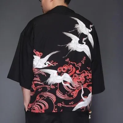 2019 рубашки мужские пляжные короткий рукав Повседневная рубашка узор Camisa Masculina