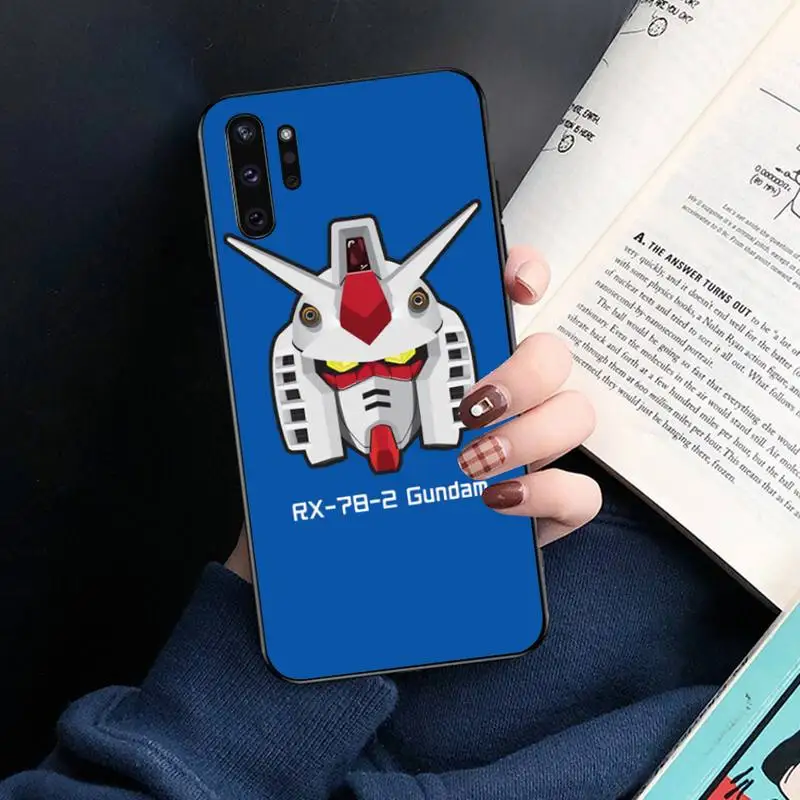 Rx-78-2 Gundam Bling Cute Phone Case For Samsung Note 7 8 9 10 pro Galaxy J7 J8 J6 Plus 2018 Prime | Мобильные телефоны и