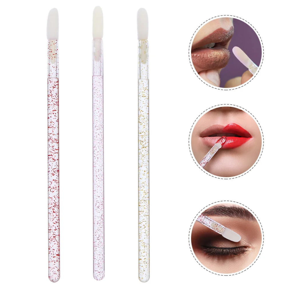 

150pcs Disposable Crystal Lip Brushes Lipstick Lip Gloss Applicator Beauty Tools