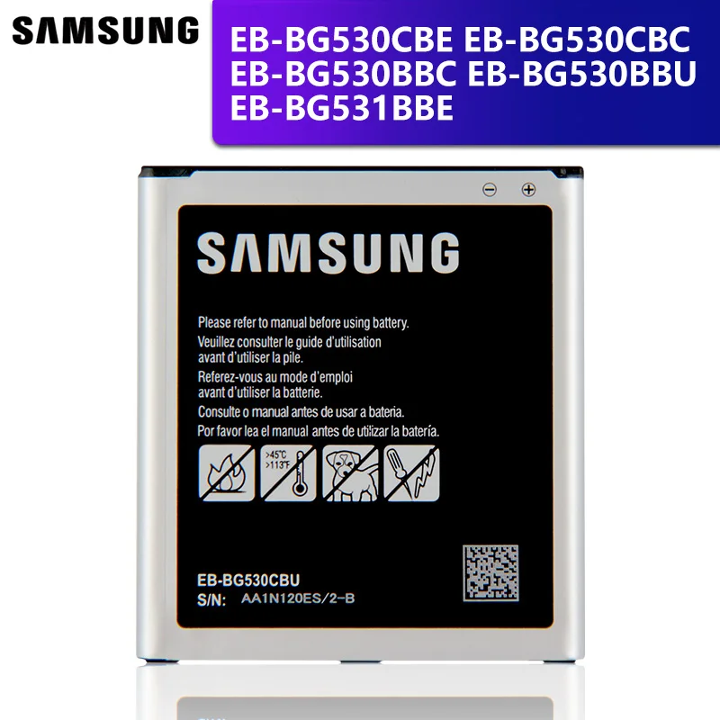 

Samsung Battery EB-BG530CBU/BBC EB-BG531BBE For Samsung Galaxy Grand Prime J3 2016 G530F G531 J5 2015 G530H G530 J2 Prime G532