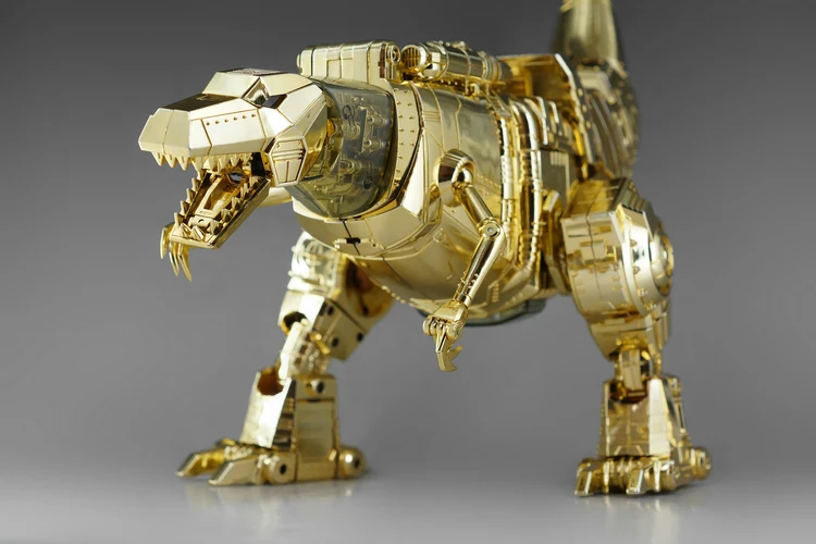 MP08 Гримлок трансформация MP-08 негабаритных гальваническим версия фигурка ко Робот Игрушки