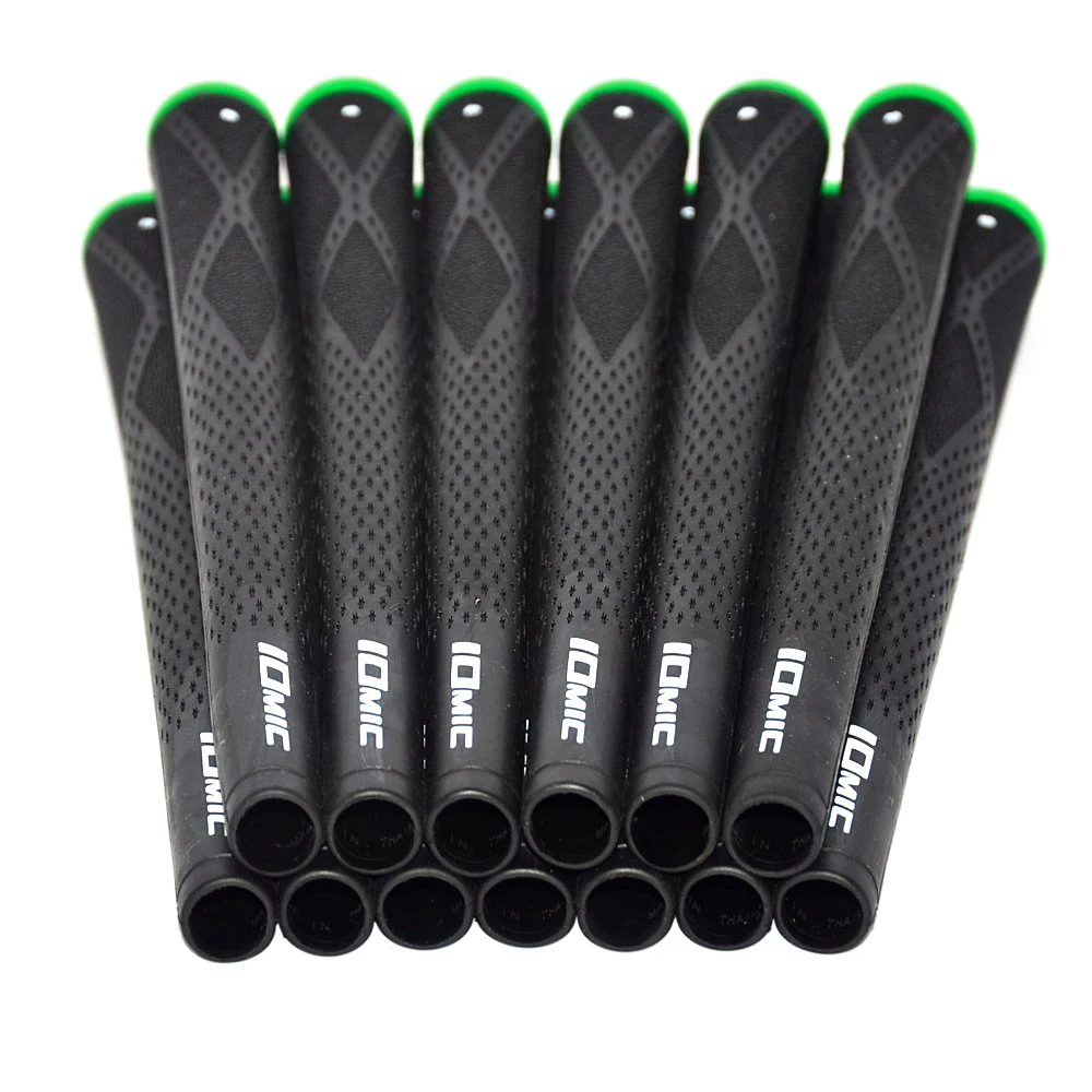 New 10pcs/lot IOMIC negative ion ingredient golf grip colorful grip wear-resistant