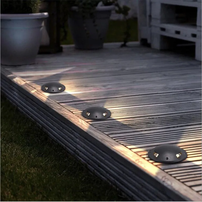 4pcs/lot 3x3W LED Underground Light IP65 Waterproof AC85V-265V Outdoor Buried Lamp Bulb for Ground Garden Path Floor Yard Landsc | Лампы и