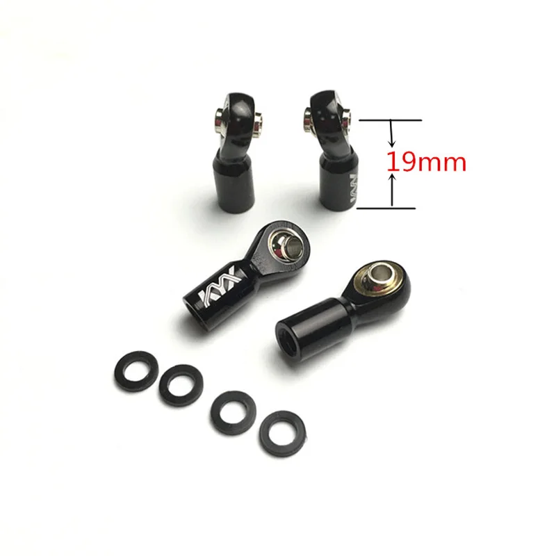 4 шт. M4 CW Поворотная шаровая Головка из алюминиевого сплава Пряжка шарнирный