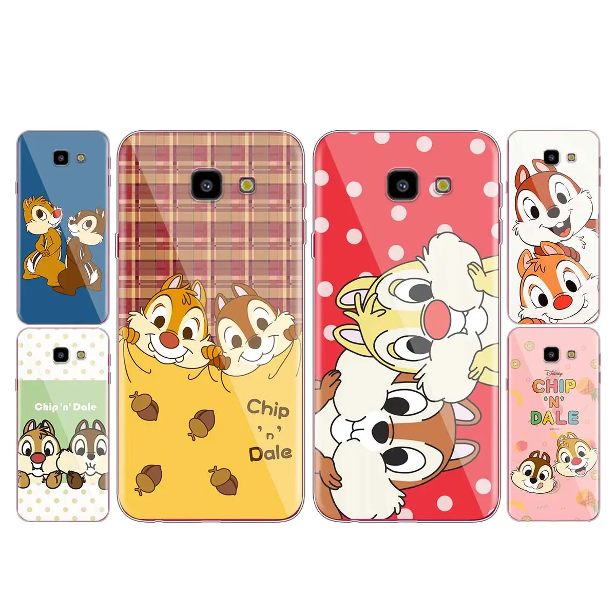 

Disney Chip 'n' Dale for Samsung Galaxy J2 J3 J4 Core J5 J6 J7 J8 Prime duo Plus 2018 2017 Soft Transparent Phone Cover