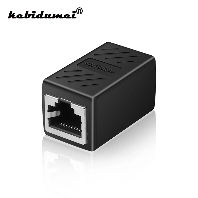 Соединитель RJ45 для сети Ethernet двойная прямая головка кабель локальной