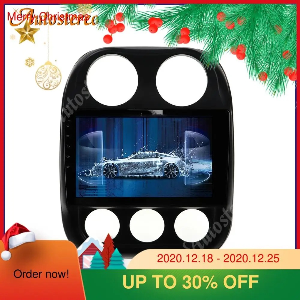 Автомобильная Мультимедийная система Android 10 0 GPS навигатор для Jeep Compass 2010 2016