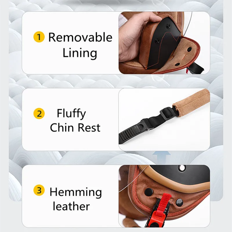 Винтажный немецкий защитный шлем в стиле ретро | Автомобили и мотоциклы