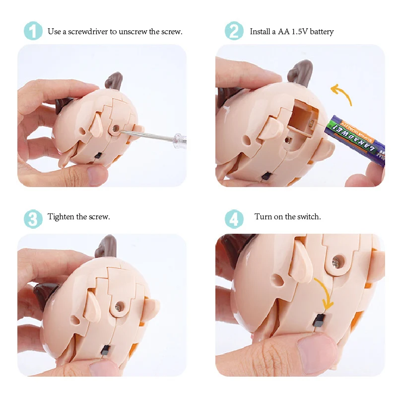 Электрическая игрушка клетка для щенков старше 3 лет|Роботы и животные с ДУ| |