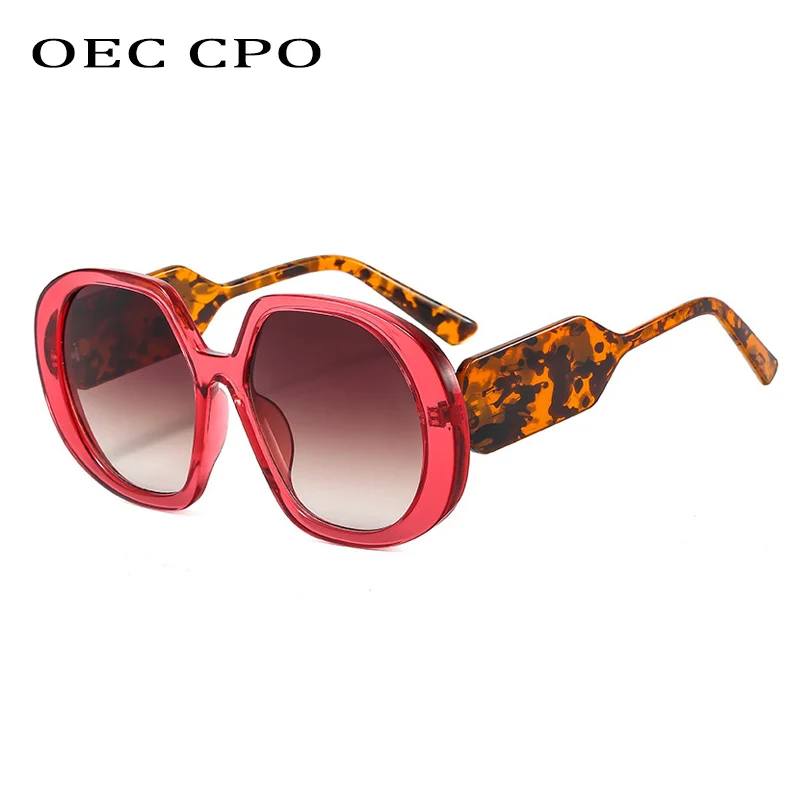

OEC CPO Fashion Square Sunglasses Women Brand Designer Oversized Sun Glasses Female Vintage Ladies Punk Glasses Shades UV400