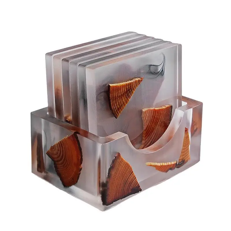 

Pine Coaster Tea Utensils Tea Ceremony At Home Tea Cup Tea Mat Set Bamboo Tea Tray Bamboo Coasters In Holder Set Costers