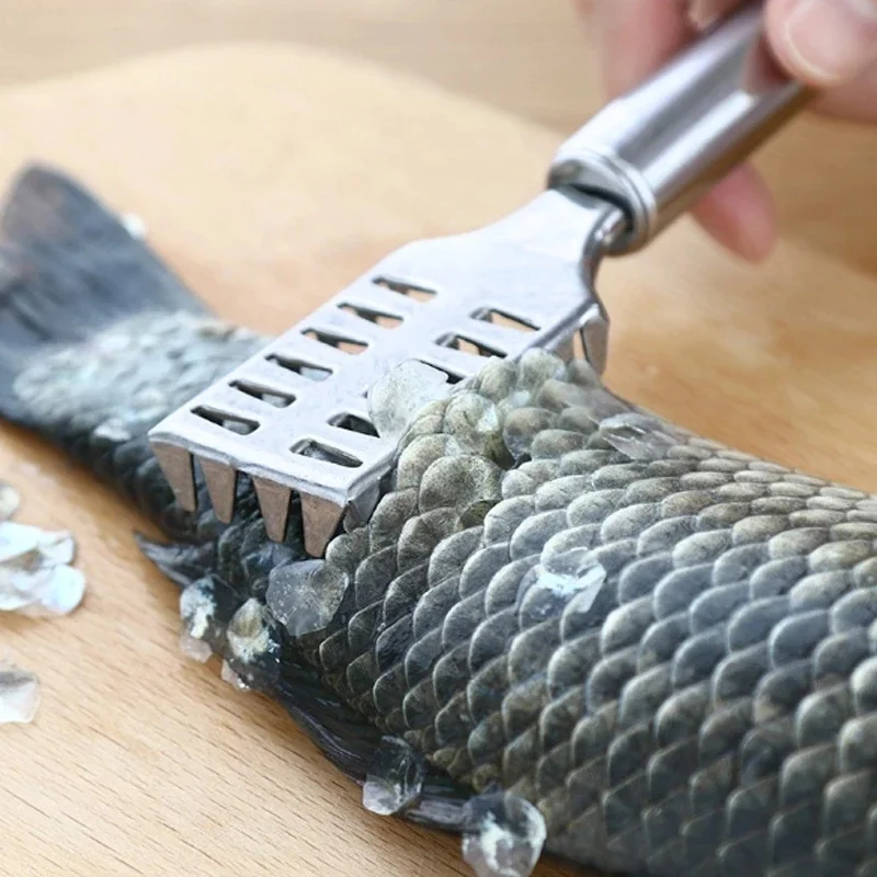 

Функциональные кухонные ручные рыбные весы из нержавеющей стали, строгальные овощи