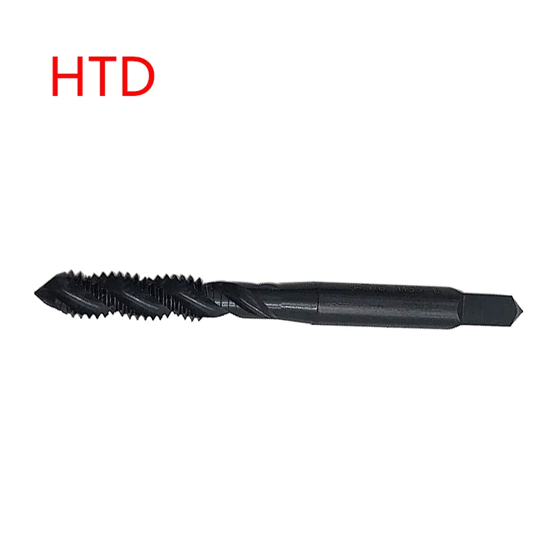 HTD HSSE Spiral Fluted Tap UNC 2-56 4-40 6-32 8-32 10-24 1/4 5/16 3/8 7/16 1/2 UNF 10-32 Machine Screw Thread Taps