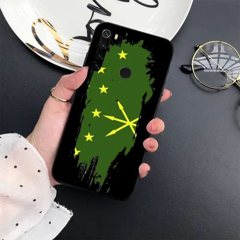 

country Adygea Natioanl Flag Phone Case For Xiaomi Redmi 7 8 9t a3Pro 9se k20 mi8 max3 lite 9 note 9s 10 pro funda shell cover