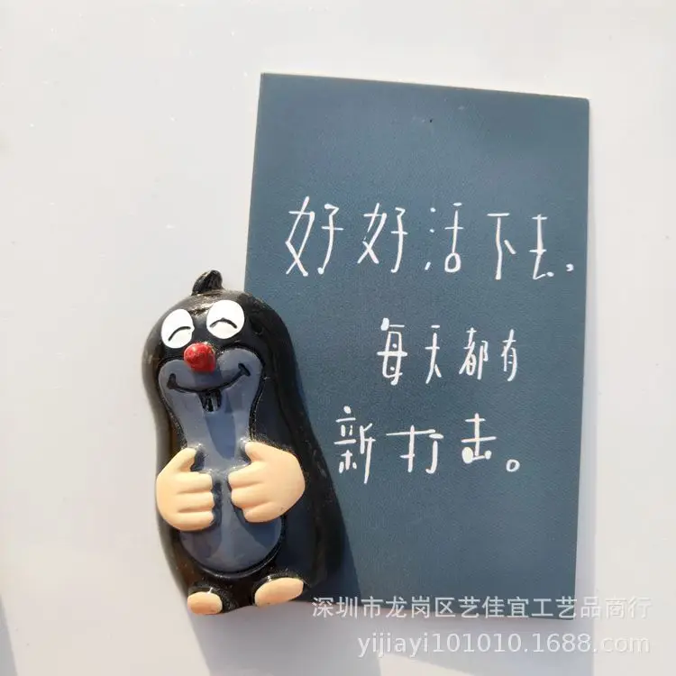 Магнитный декор для холодильника Пончик хлеб шоколад авокадо рефрижераторная