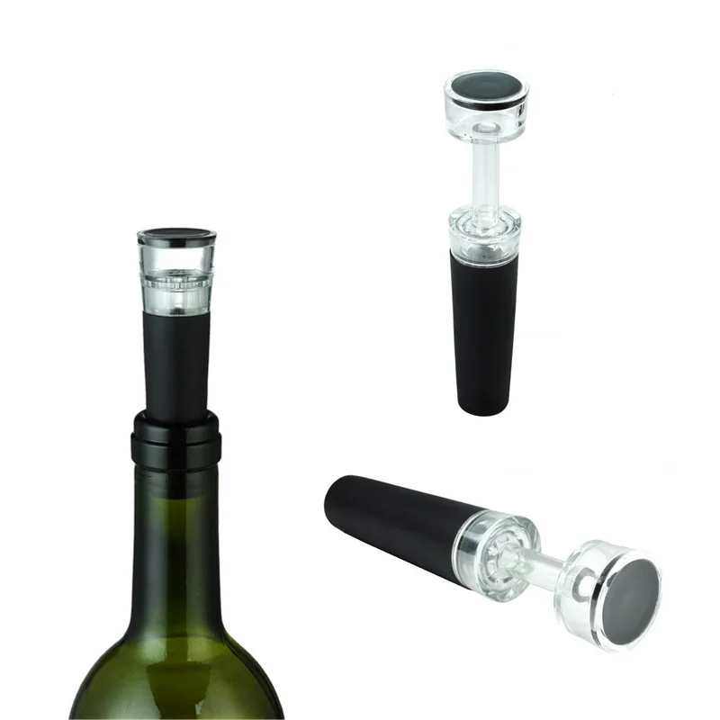 

1 шт., пластиковая вакуумная пробка, воздушный насос, вакуумная удерживающая пробка свежести для винного масла, бутылка, пробка, бар, кухонны...