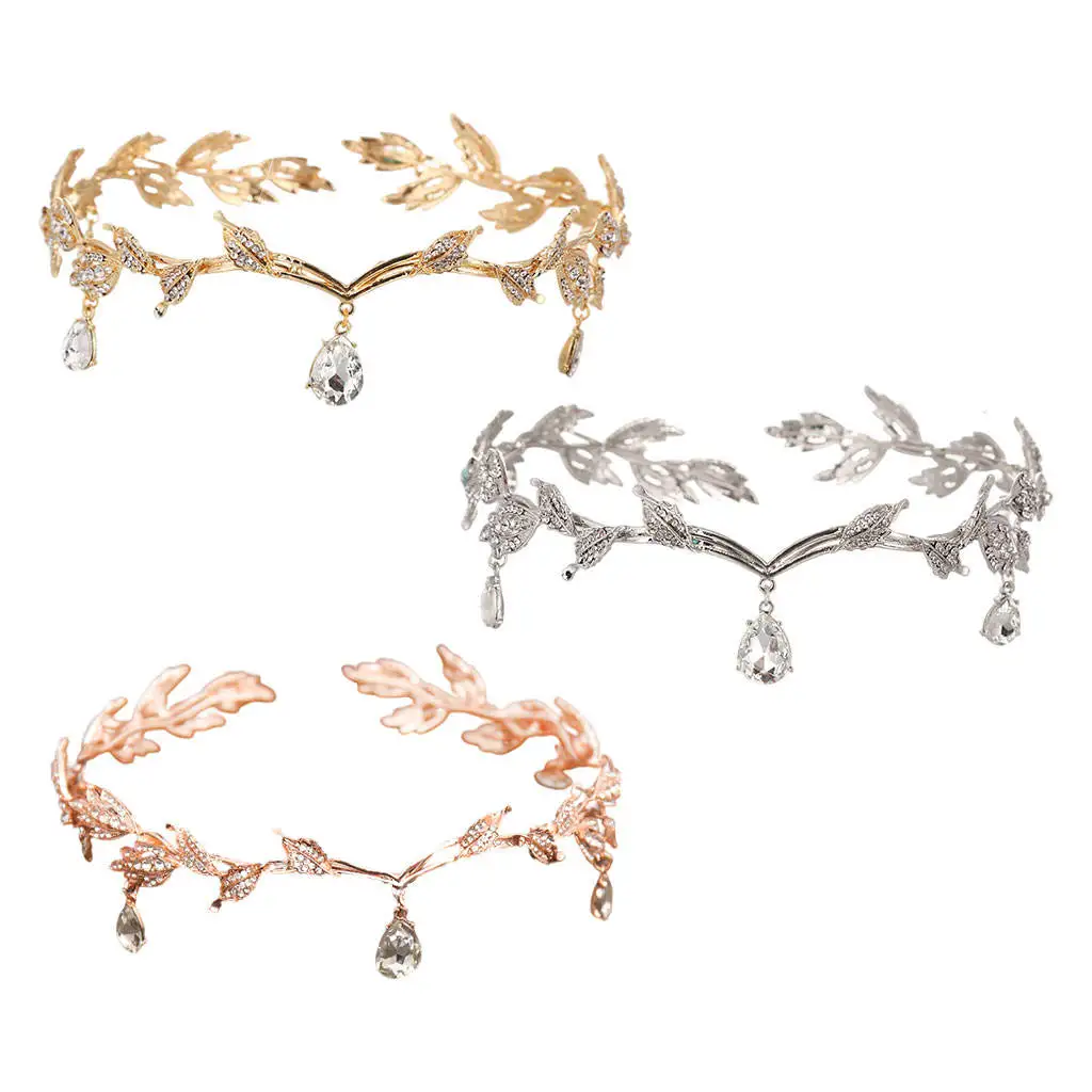 

Женская винтажная повязка на голову в виде листьев