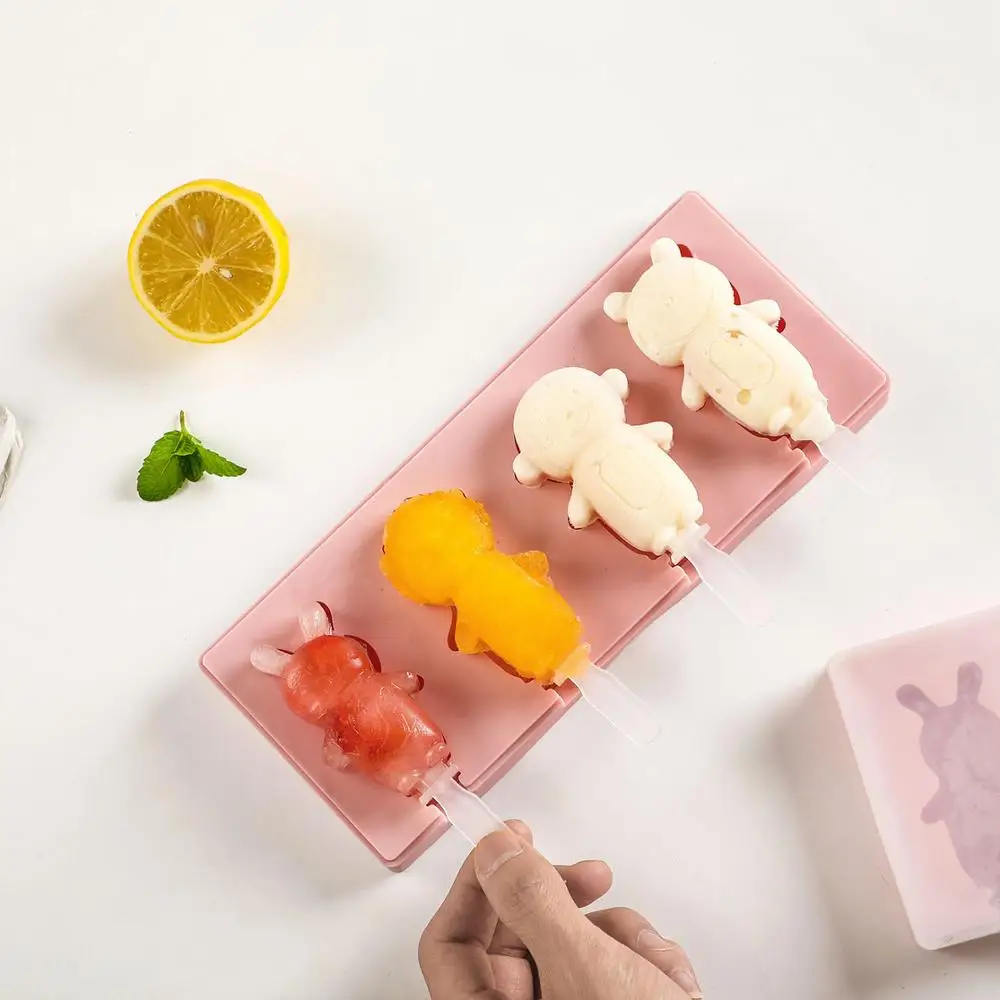 

Silicone Lollipop Mold Ice-Cream Candy Cookie Various Shape Mold Kitchen Baking Multi-Function Tray Dessert Decoration DIY Tools