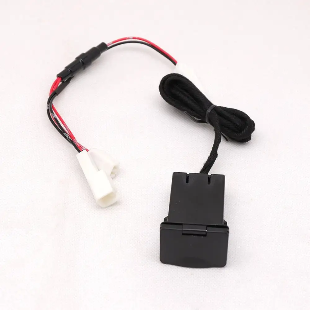 QC3.0 Quickcharge автомобильное зарядное устройство заднего сиденья двойной USB адаптер