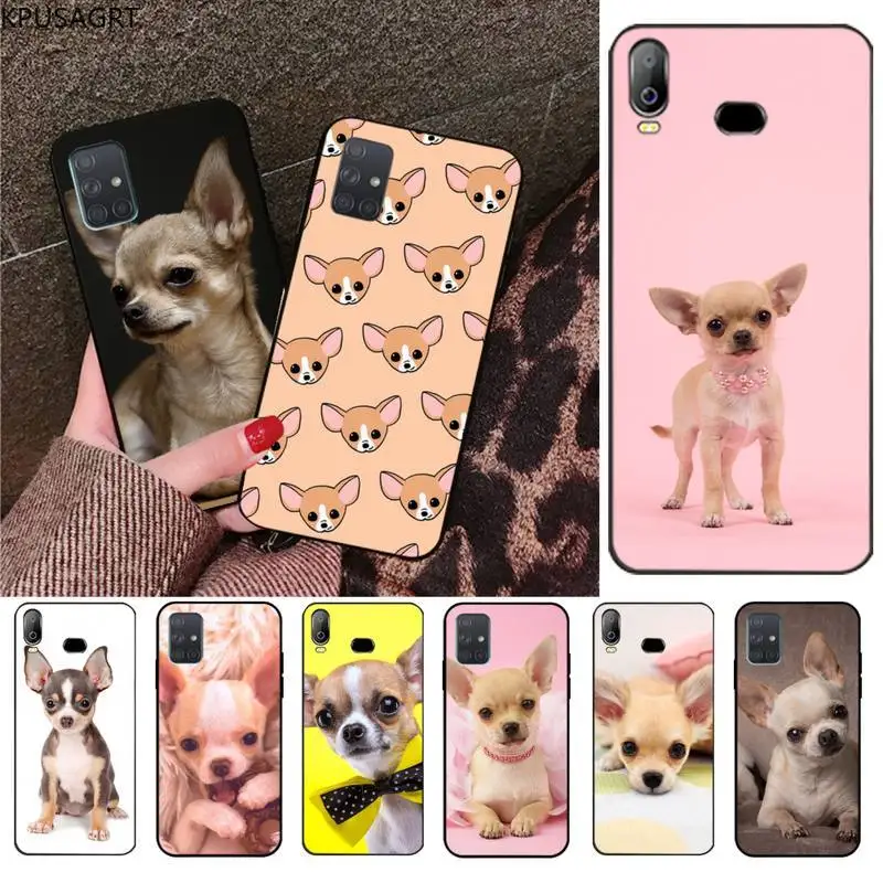 Чехол для телефона с изображением животных Чихуахуа Samsung Galaxy A21S A01 A11 A31 A81 A10 A20E A30 A40