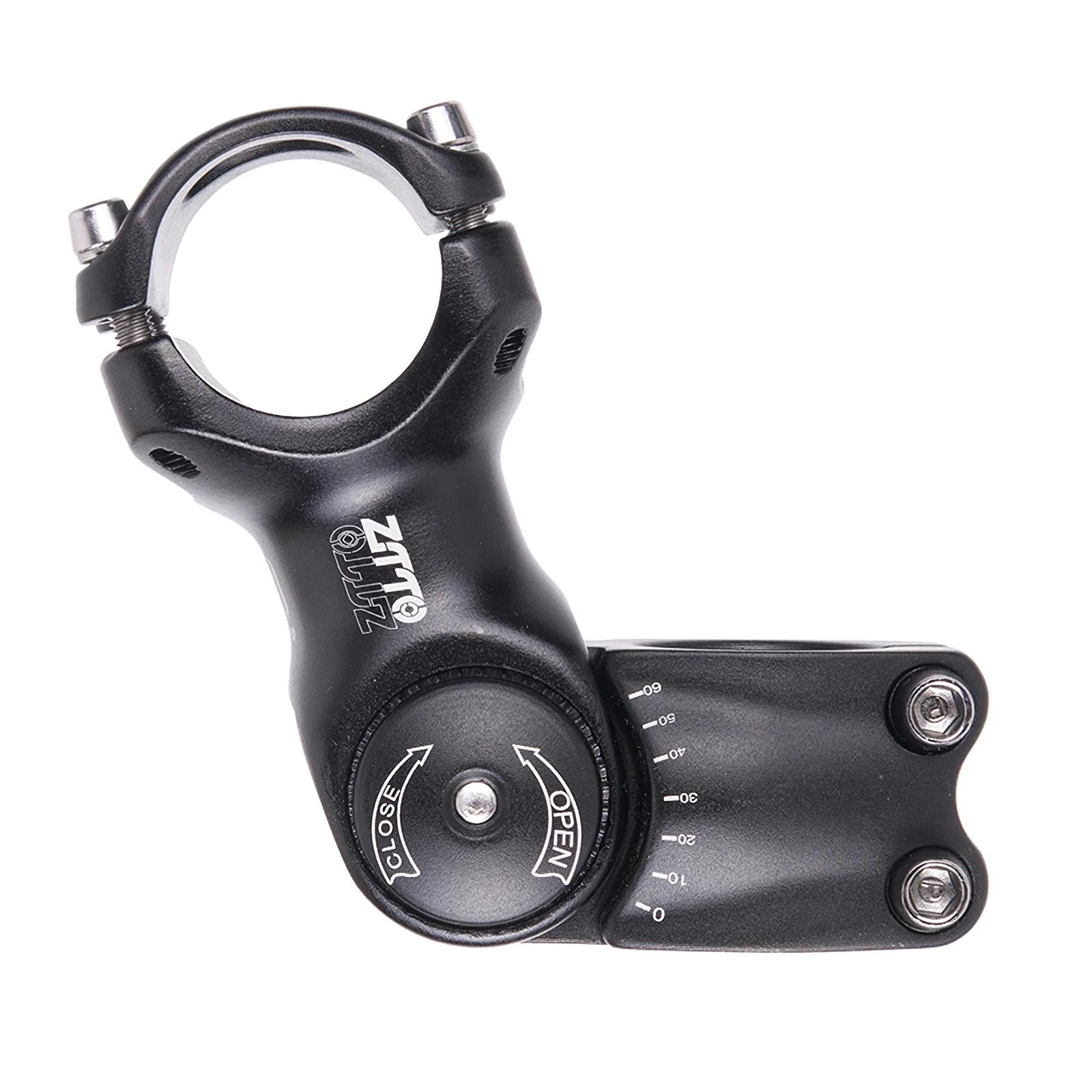 

Bicycle Front Fork Stem Handlebar Extender Adjustable Angle And Height 31.8*110MM Aluminium Alloy Front Fork Stem Adapter
