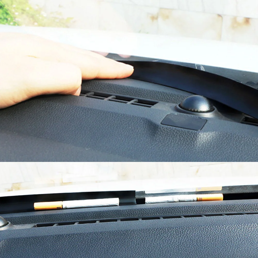 

Dashboard Sealing Strip Noise Replacement Rubber Sound Windshield 1pcs