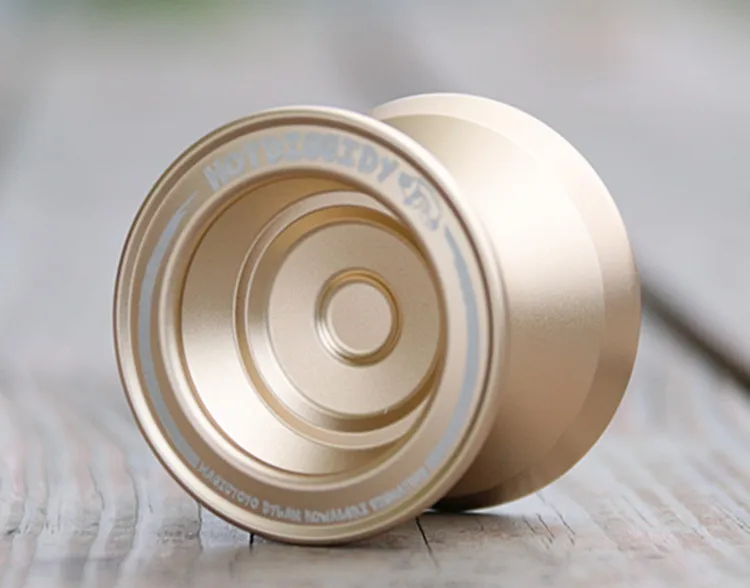 gold Новое поступление MAGICYOYO MAGIC Hotdiggidy-M07 первое поколение YOYO для профессионального йо-йо 6061 один металл - Цвет: gold
