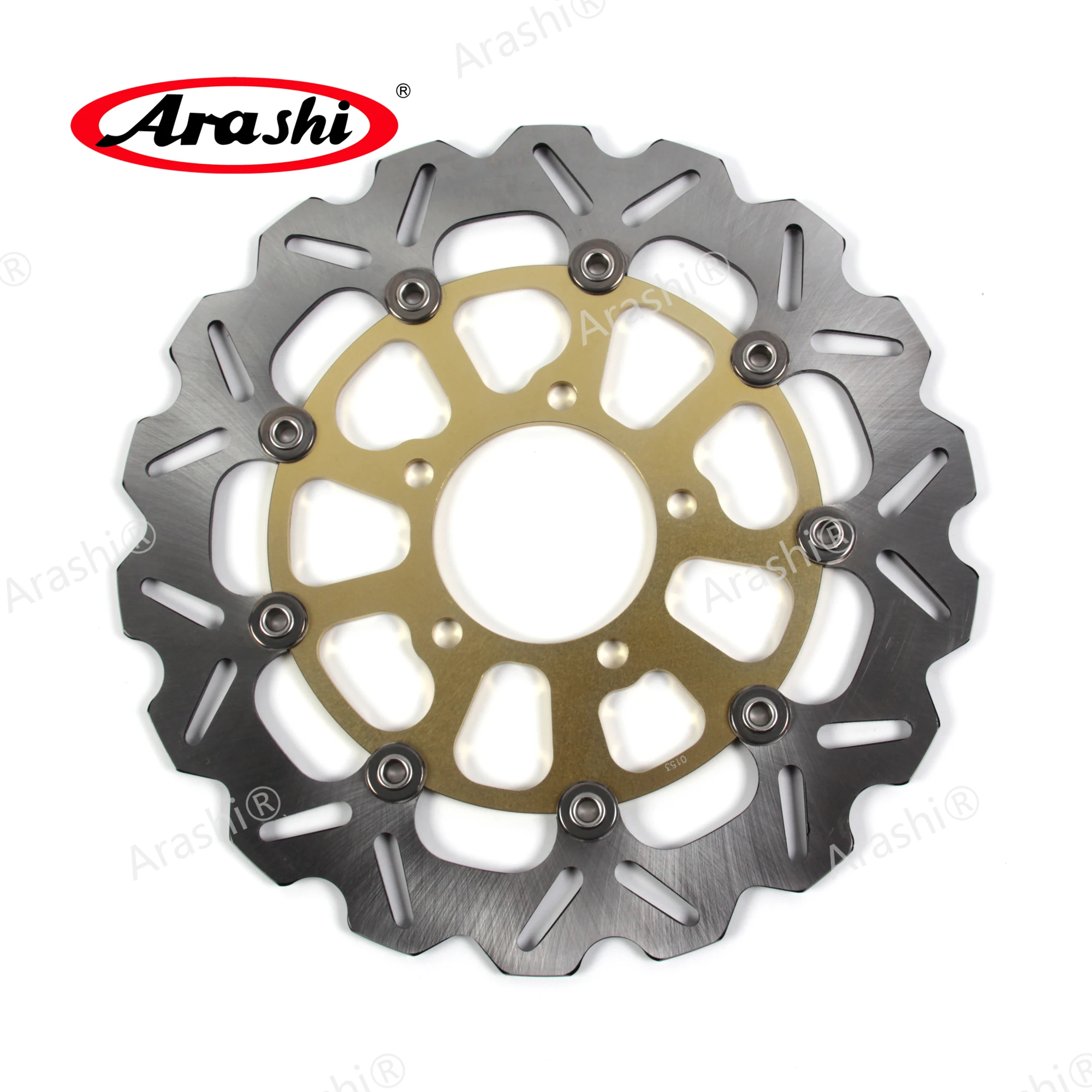 Arashi 1 пара ZX10R 08 15 CNC передние тормозные диски роторы для KAWASAKI NINJA ZX 10R 2008 2009 2010 2011 2012