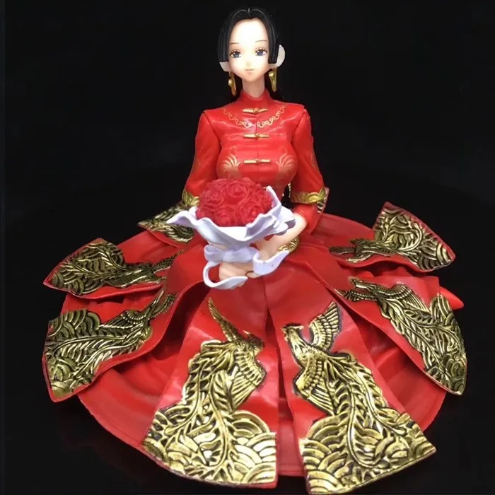Аниме игрушка модель один кусок кимоно Боа Хэнкок свадебное платье фигурка