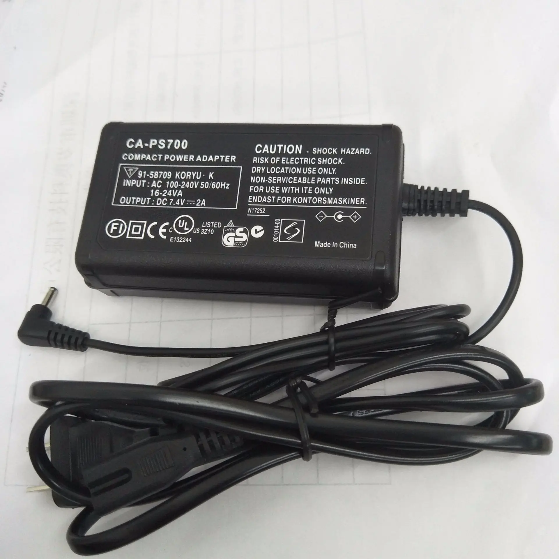 CA 570 CA570 CA570K Мощность AC адаптер объектива Цифрового Фотоаппарата Canon Digital Камера XC10