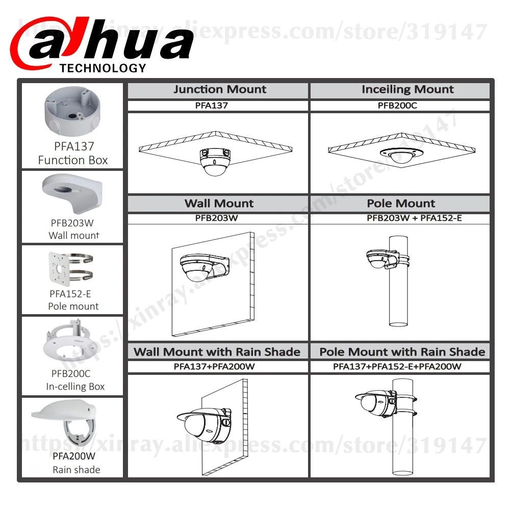 Dahua IPC-HDBW4631R-S 6MP POE IP камера Поддержка 30 м IR IK10 IP67 POE H.265 слот для sd-карты WDR обновление с IPC-HDBW4431R-S