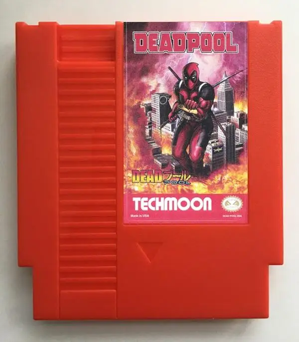 NES72Pins Version Игровой картридж Дэдпул для консоли NES - Цвет: NES72Pins Version