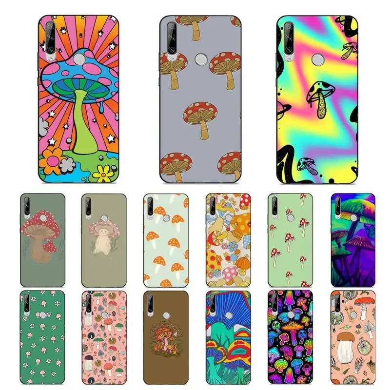

Babaite Mushrooms Phone Case for Huawei Y 6 9 7 5 8s prime 2019 2018 enjoy 7 plus