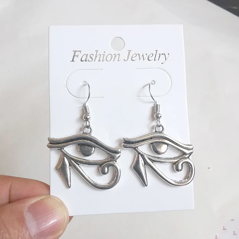 Египетские ювелирные изделия сглаза Висячие серьги для женщин Рождественский